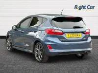 Used Ford Fiesta ST-Line 123 HP (90 kW) 2023 Blue Hatchback
