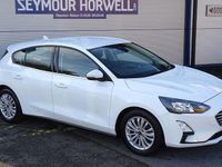 Used Ford Focus Titanium 125 HP (91 kW) 2020 White Hatchback