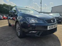 Used Seat Ibiza CONNECT 90 HP (66 kW) 2016 Black Hatchback