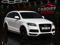 Used Audi Q7 S-line plus 2014 White SUV