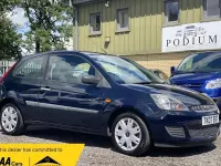 Used Ford Fiesta Style 75 HP (55 kW) 2007 Blue Hatchback