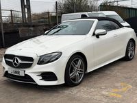 Used Mercedes E350 AMG Line Premium Plus 258 HP (189 kW) 2017 White Cabriolet