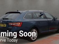Usado Skoda Superb SE L Executive 190 CV (139 kW) 2017 Azul Familiar