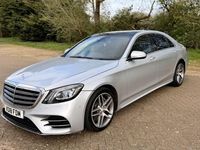 Begagnad Mercedes S350 Executive 2018 Silver Sedan