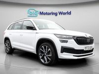 Used Skoda Kodiaq SportLine 150 HP (110 kW) 2023 White SUV