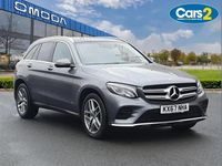 Used Mercedes GLC220 AMG line 168 HP (123 kW) 2017 Grey SUV