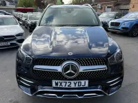 Usado Mercedes GLE400 AMG line 2022 Azul Carrinha