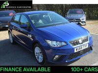 Used Seat Ibiza SE Technology 95 HP (69 kW) 2018 Mystery blue metallic Hatchback