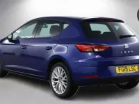 Used Seat Leon SE Dynamic 115 HP (84 kW) 2019 Blue Hatchback