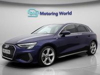 Used Audi A3 Sportback S-Line 110 HP (80 kW) 2023 Blue Hatchback