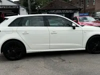 Used Audi A3 S-Line 2013 White Hatchback