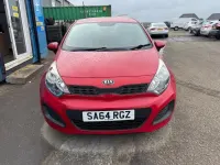 Used Kia Rio 84 HP (61 kW) 2014 Red Hatchback