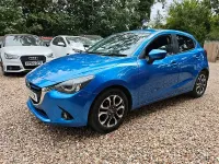 Used Mazda 2 Inclusive 2016 Blue Hatchback