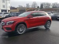 Used Mercedes GLA180 AMG line 122 HP (89 kW) 2019 Red SUV