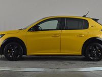 Used Peugeot e-208 GTi 100 kW (136 HP) 2021 Yellow Hatchback