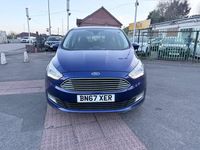 Used Ford C-MAX Titanium 125 HP (91 kW) 2017 Blue MPV