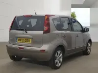 Used Nissan Note N-TEC 88 HP (64 kW) 2010 Beige Hatchback