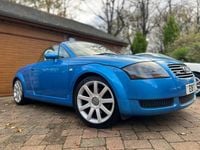 Used Audi TT 2002 Blue Cabriolet