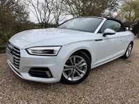 Used Audi A5 Cabriolet Sport 2018 White Cabriolet