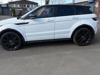 Used Land Rover Range Rover evoque Dynamic 2013 White SUV