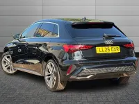 New Audi A3 Sportback S-Line 201 HP (147 kW) 2026 Mythos black Hatchback