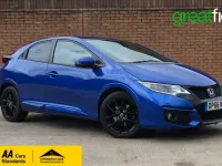 Used Honda Civic Sport 100 HP (73 kW) 2017 Blue Hatchback