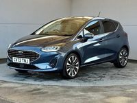 Used Ford Fiesta Titanium 2022 Blue Hatchback