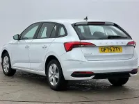 Used Skoda Scala SE 85 HP (62 kW) 2025 Moon white metallic Hatchback