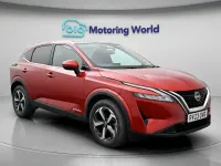 Used Nissan Qashqai N-Connecta 190 HP (139 kW) 2023 Red SUV