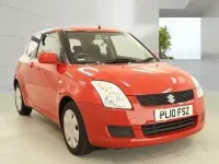 Used Suzuki Swift 92 HP (67 kW) 2010 Red Hatchback