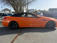 Used BMW M6 Cabriolet Shadowline 560 HP (411 kW) 2015 Orange Cabriolet