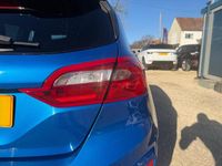 Used Ford Fiesta ST-Line 125 HP (91 kW) 2020 Blue Hatchback