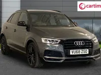 Używany Audi Q3 Black Edition 150 KM (110 kW) 2018 Szary SUV