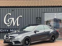 Used Mercedes E220 AMG line 2015 Grey Coupe