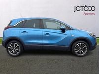Used Vauxhall Crossland X Elite 128 HP (94 kW) 2019 Blue SUV