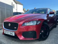 Used Jaguar XF S 300 HP (220 kW) 2016 Red Sedan