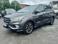 Used Ford Kuga ST-Line 150 HP (110 kW) 2017 Grey SUV