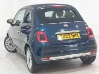 Used Fiat 500C 70 HP (51 kW) 2023 Blue Cabriolet