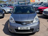 Begagnad Nissan Note N-TEC 2011 Grå Halvkombi