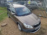 Used Skoda Roomster 105 HP (77 kW) 2014 Brown MPV