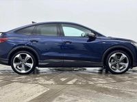 Used Audi Q4 Sportback e-tron Black Edition 210 kW (286 HP) 2025 Blue SUV
