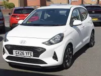 New Hyundai i10 Advanced 79 HP (58 kW) 2026 White Hatchback