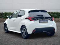 Used Toyota Yaris Hybrid Design 2024 White Hatchback