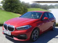 Used BMW 116 Sport Line 2022 Red Hatchback