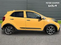Used Kia Picanto X-Line 66 HP (48 kW) 2022 Yellow Hatchback
