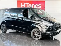 Used Ford Transit Custom Limited 170 HP (125 kW) 2021 Black Van