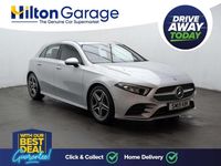 Used Mercedes A200 AMG line 163 HP (119 kW) 2019 Silver Hatchback