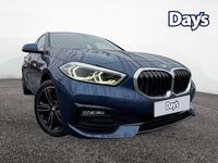 Used BMW 120 Sport Line 190 HP (139 kW) 2022 Blue Hatchback