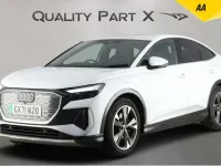 Used Audi Q4 Sportback e-tron S-Line 219 kW (299 HP) 2021 White SUV