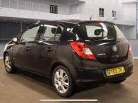 Used Vauxhall Corsa Design Edition 89 HP (65 kW) 2009 Black Hatchback